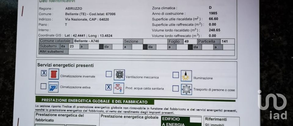 Negozio / locale commerciale di 70 m² in Bellante (64020)