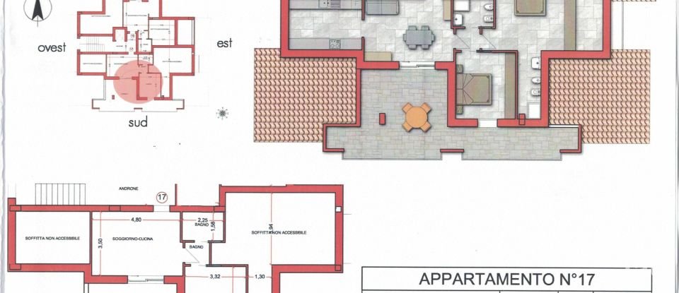 Three-room apartment of 65 sq m in Tortoreto (64018)