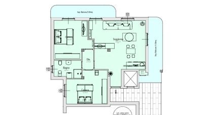 Quadrilocale di 91 m² a Porto Sant'Elpidio (63821)