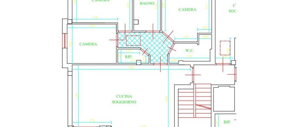 Apartment 6 rooms of 130 m² in Rapagnano (63831)