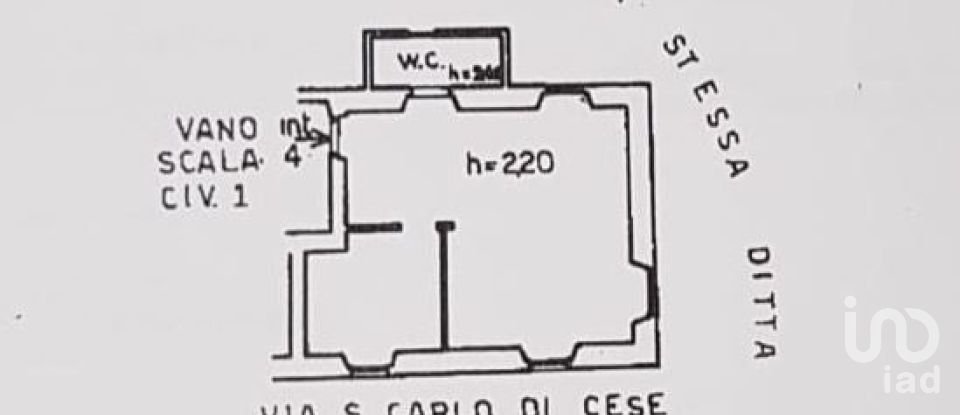 Bilocale di 54 m² a Genova (16155)