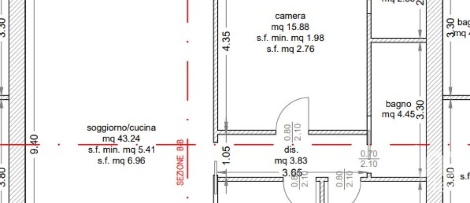 Trilocale di 104 m² a Rapagnano (63831)