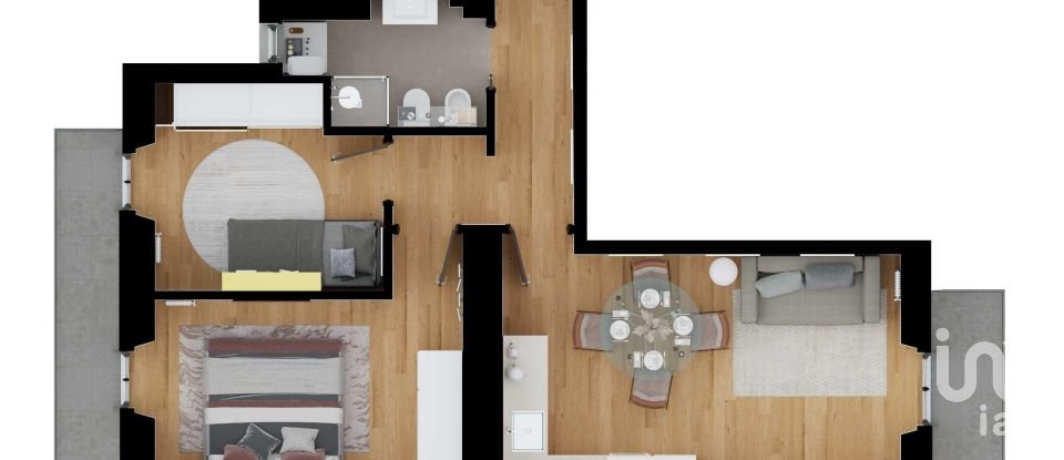 Three-room apartment of 75 m² in Torino (10139)