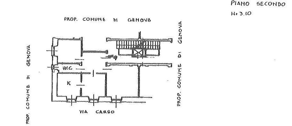 Trilocale di 65 m² a Genova (16137)