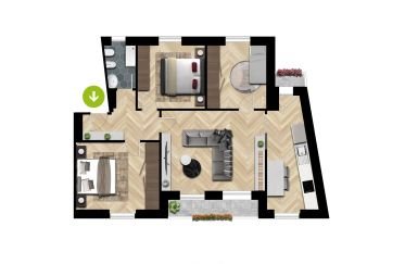 Apartment 6 rooms of 100 sq m in Cogoleto (16016)