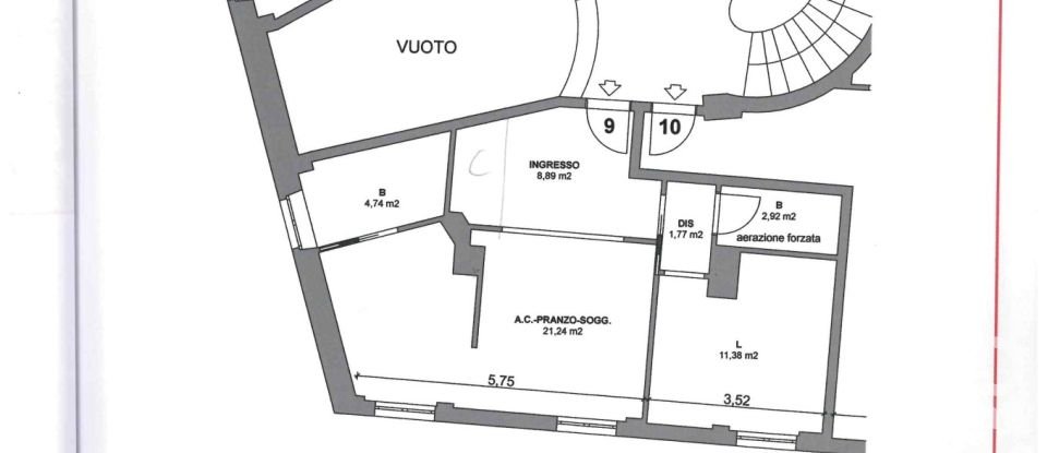 Bilocale di 56 m² a Tivoli (00019)