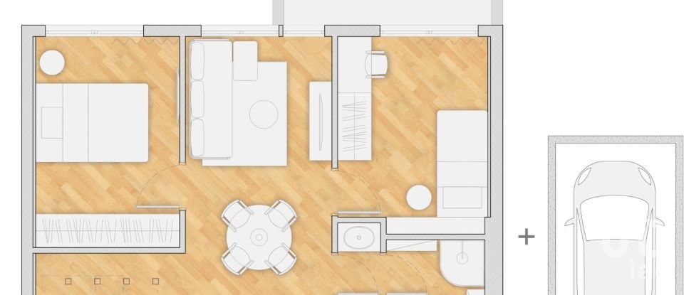 Four-room apartment of 47 m² in Genova (16159)