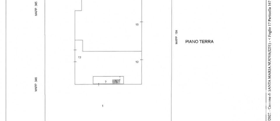 Warehouse of 672 m² in Santa Maria Nuova (60030)