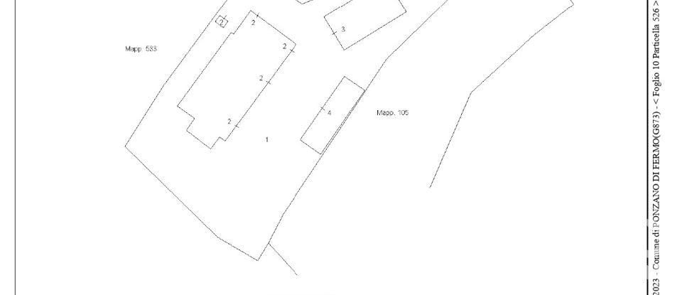 Casa indipendente 8 locali di 330 m² in Ponzano di Fermo (63845)