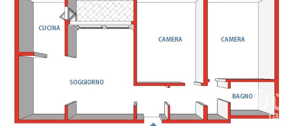 Apartment 5 rooms of 80 m² in Genova (16159)