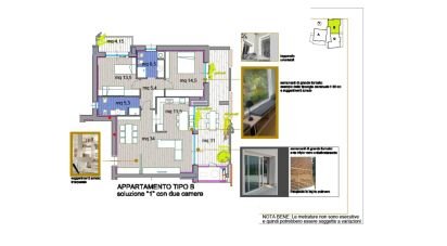 Three-room apartment of 245 m² in Giussano (20833)