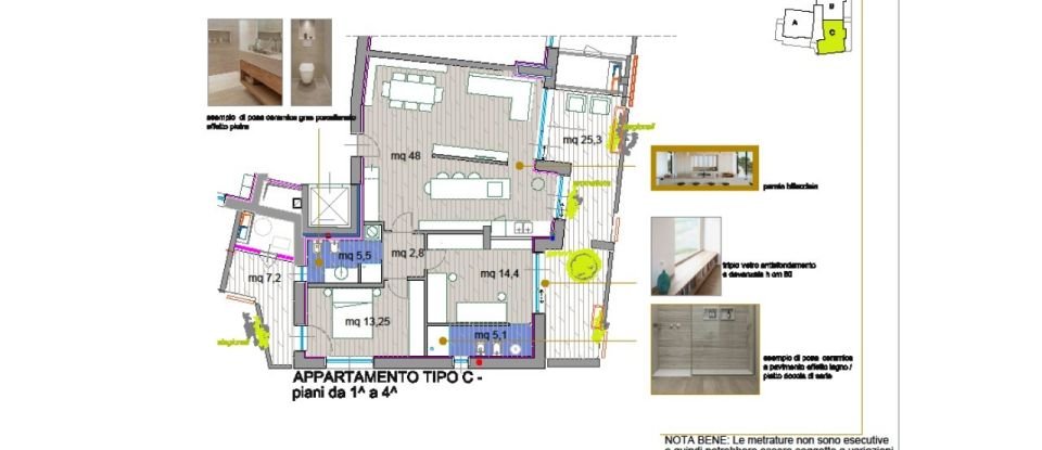 Three-room apartment of 245 m² in Giussano (20833)