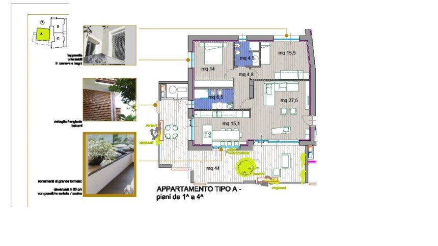 Block of flats in Giussano (20833) of 1,230 m²