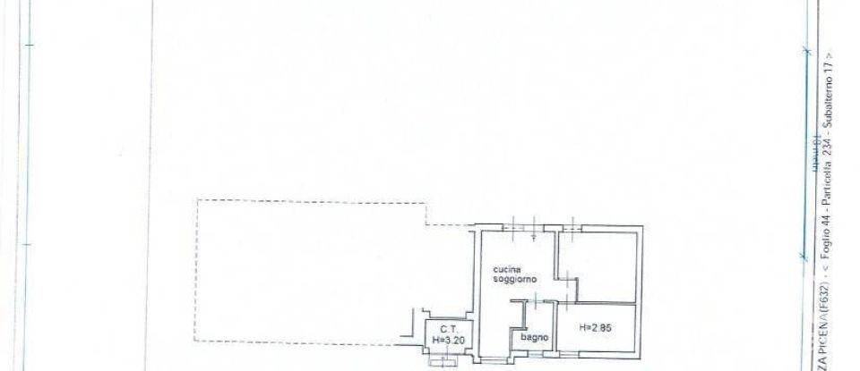 Three-room apartment of 54 m² in Potenza Picena (62018)