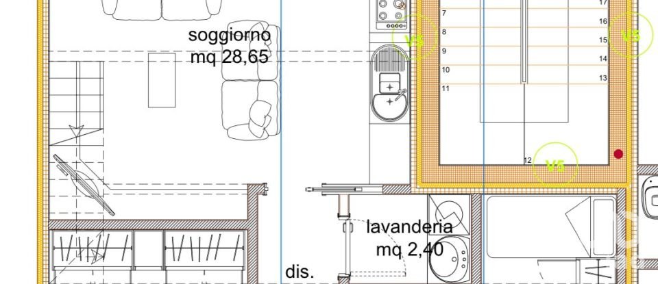 Quadrilocale di 110 m² a Cremona (26100)