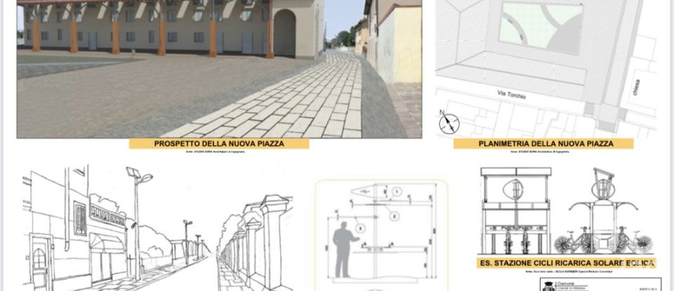 Varie superfici di 1.120 m² in Cremona (26100)