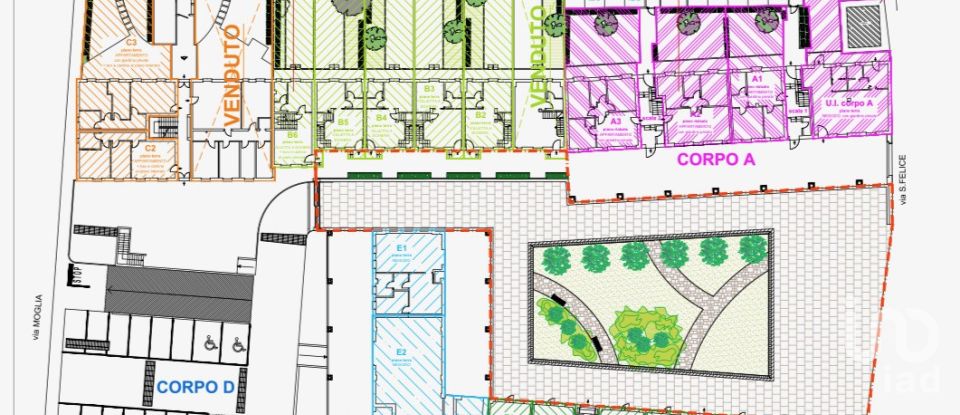 Varie superfici di 1.120 m² in Cremona (26100)