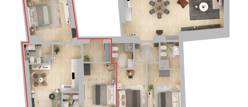 Three-room apartment of 92 m² in Loreto (60025)