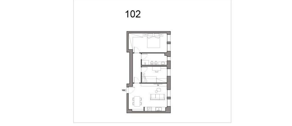 Three-room apartment of 76 m² in Milano (20126)
