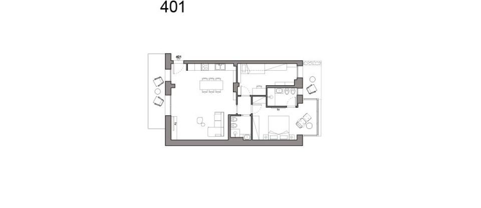Three-room apartment of 106 m² in Milano (20126)
