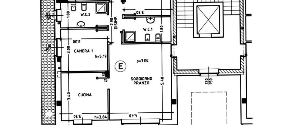 Quadrilocale di 104 m² a Lazzate (20824)