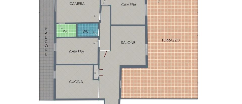 Attico / Mansarda / Loft 4 locali di 125 m² a Castellammare di Stabia (80053)