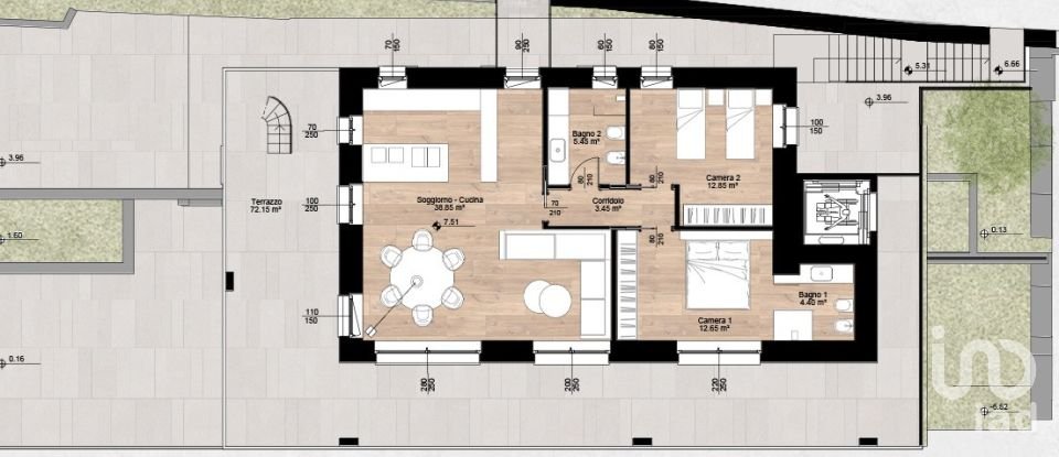 Loft 4 rooms of 170 m² in Sanremo (18038)