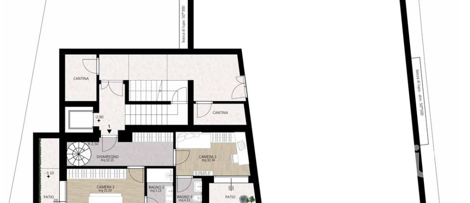 Duplex 4 rooms of 130 m² in Sanremo (18038)