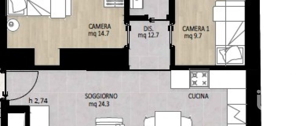 Trilocale di 80 m² a Sanremo (18038)