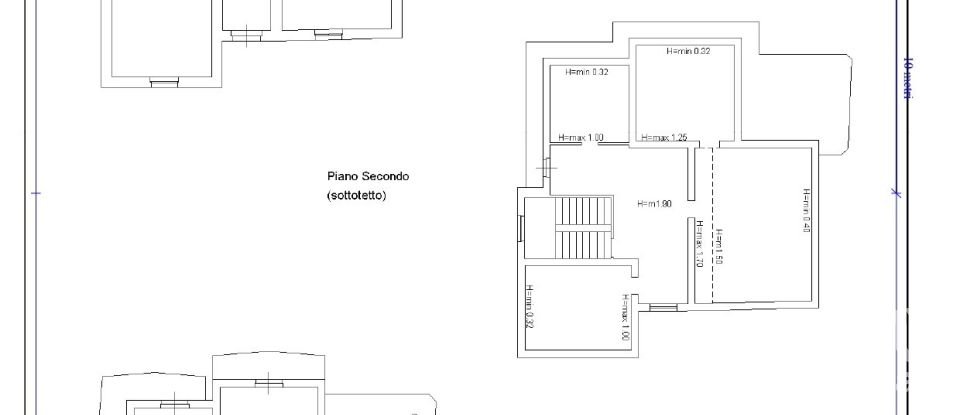 Town house 11 rooms of 298 m² in San Lucido (87038)