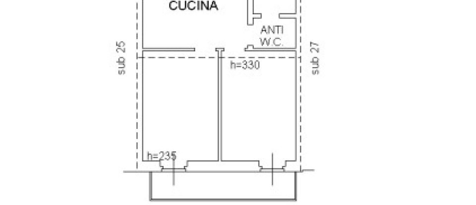 Attico / Mansarda / Loft 5 locali di 59 m² a Fermo (63900)
