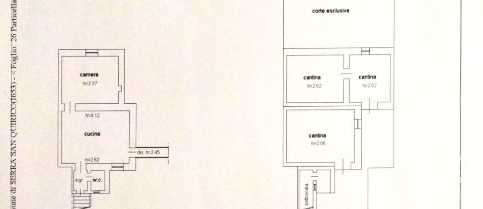Lodge 13 rooms of 220 m² in Serra San Quirico (60048)