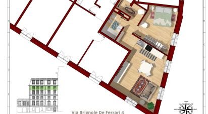 Varie superfici 2 locali di 50 m² a Genova (16124)