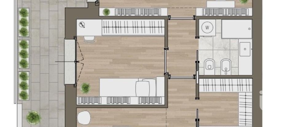 Three-room apartment of 106 m² in Cornate d'Adda (20872)