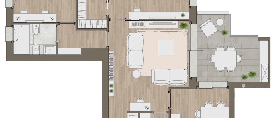 Trilocale di 114 m² a Cornate d'Adda (20872)