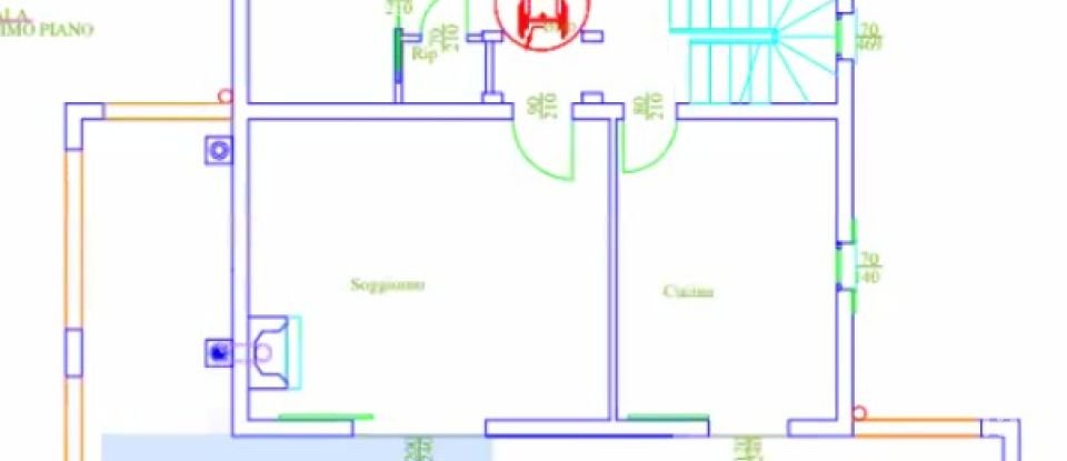 Casale 7 locali di 200 m² in Acquaviva Picena (63075)