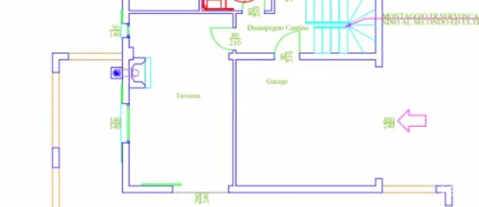 Casale 7 locali di 200 m² in Acquaviva Picena (63075)