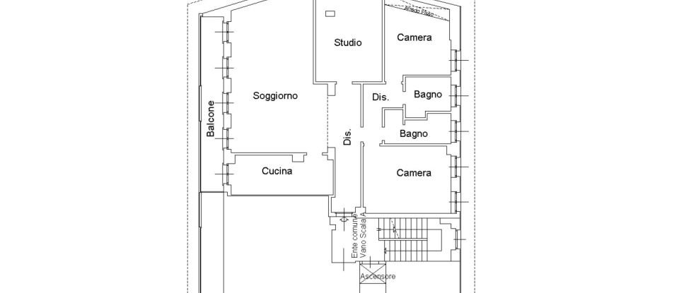 Quadrilocale di 147 m² a Meda (20821)