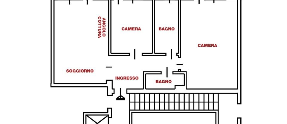 Apartment 5 rooms of 66 m² in Genova (16156)