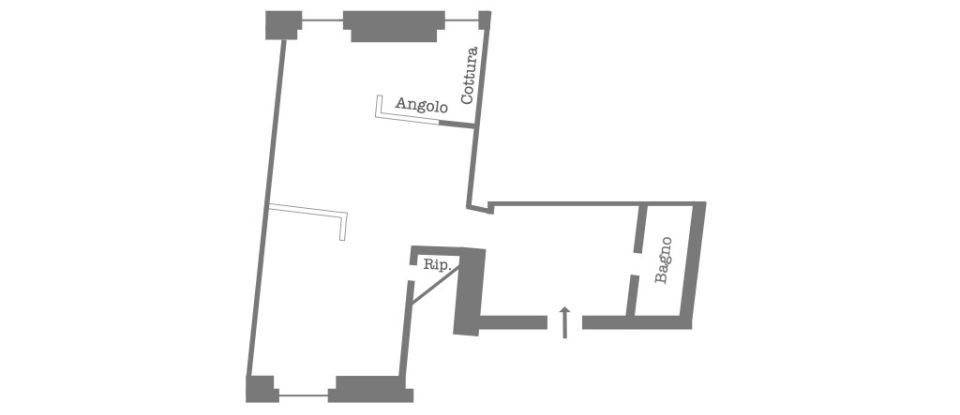 Loft 2 rooms of 85 m² in Genova (16128)