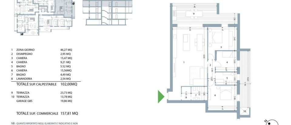 Trilocale di 158 m² a Mestrino (35035)