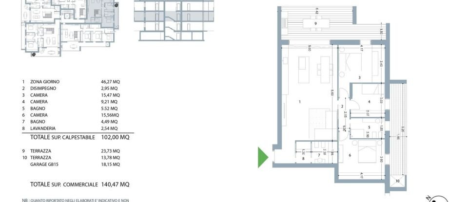 Quadrilocale di 140 m² a Mestrino (35035)