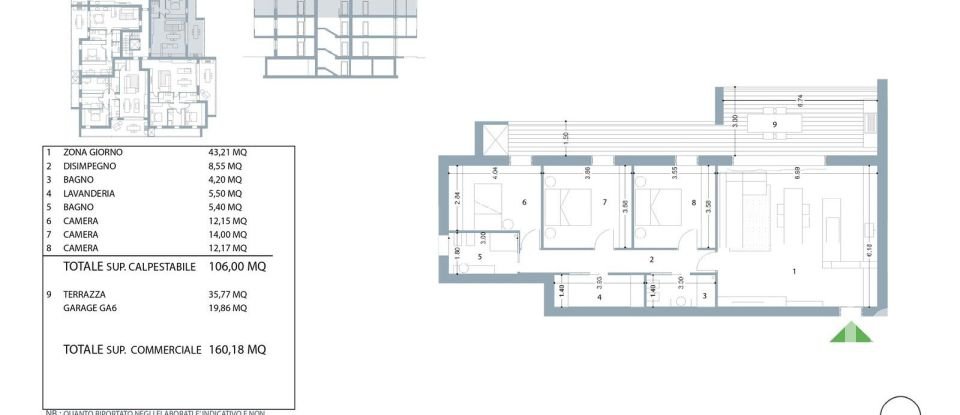 Quadrilocale di 157 m² a Mestrino (35035)