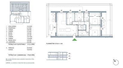 Apartment 5 rooms of 178 m² in Rubano (35030)