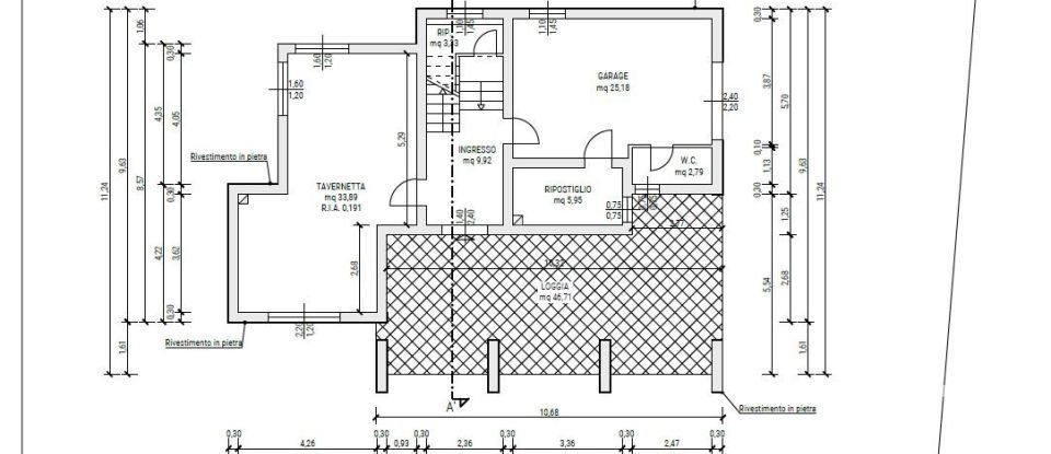 Townhouse 8 rooms of 234 m² in San Costanzo (61039)