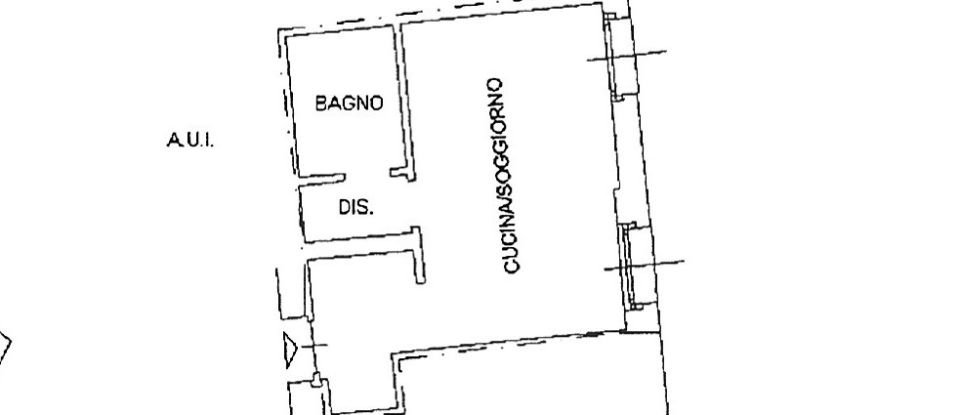 One-room apartment of 42 m² in Como (22100)