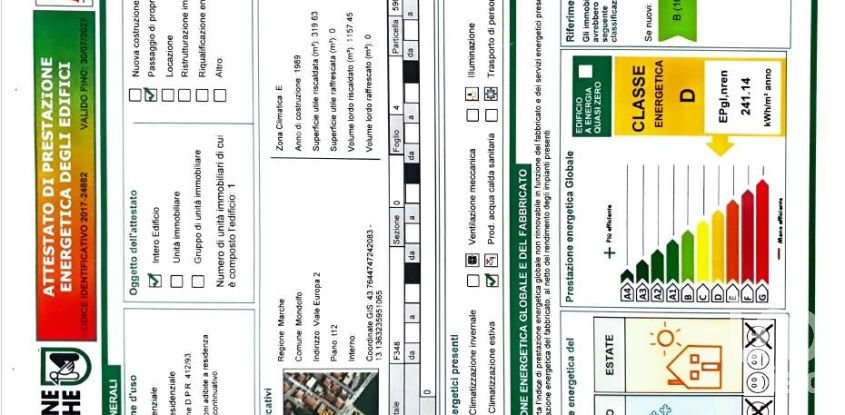 Farm 10 rooms of 320 m² in Mondolfo (61037)