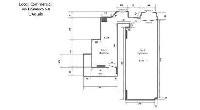 Negozio / locale commerciale di 50 m² in L'Aquila (67100)