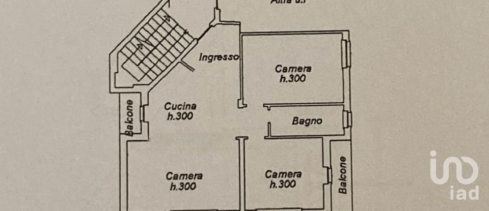 Four-room apartment of 80 m² in Casale Monferrato (15033)