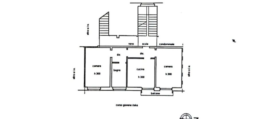 Three-room apartment of 70 m² in Casale Monferrato (15020)